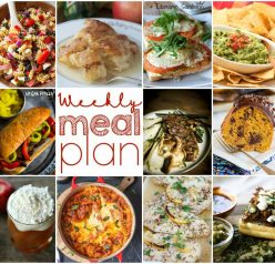 Weekly Meal Plan {Week 119} - 10 great bloggers bringing you a full week of comforting fall recipes including dinner, sides dishes, and desserts!