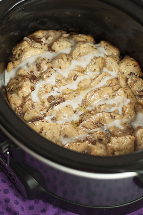 Crock Pot Cinnamon Bun French Toast Wishes And Dishes