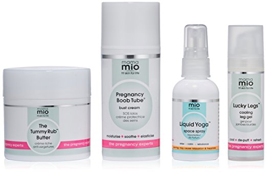 Mama Mio Pregnancy Kit stretch mark cream is part of my Gift Ideas for Expecting Mothers post.