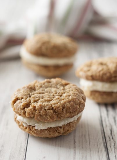 This easy copycat recipe for Little Debbie's Homemade Oatmeal Creme Pies are soft-baked, thick, and chewy, with a creamy center and taste even better than the store-bought cookie pies! Perfect cookie recipe for a bake sale or dessert idea for Mother's Day!