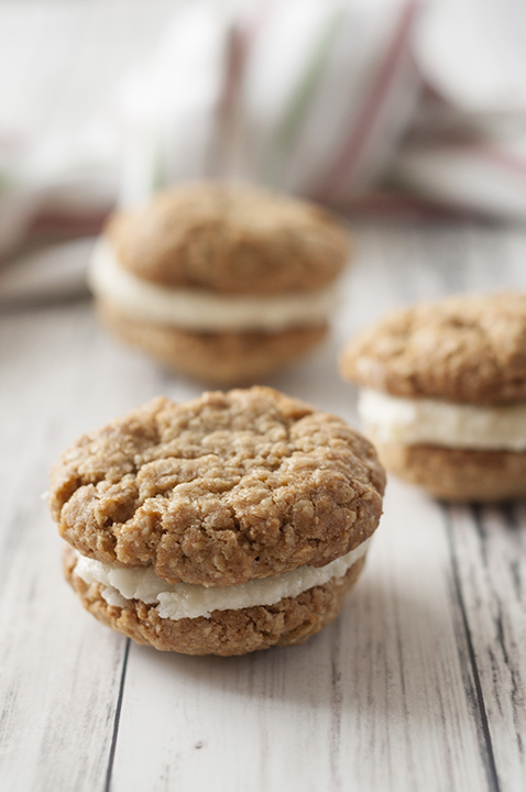 This easy copycat recipe for Little Debbie's Homemade Oatmeal Creme Pies are soft-baked, thick, and chewy, with a creamy center and taste even better than the store-bought cookie pies! Perfect cookie recipe for a bake sale or dessert idea for Mother's Day!