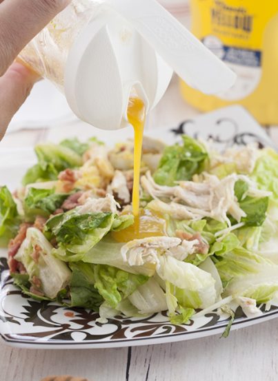 Honey Mustard Salad Dressing recipe great for any salad!