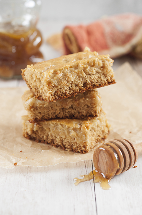 Easy Honey Breakfast Bread recipe is a cross between a dense cake and a quick bread, made with sweet honey, and comes out super moist every time! This is sweet enough to eat as dessert with a drizzle of honey!