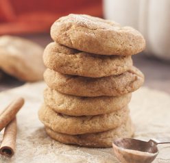 Soft, fluffy Pumpkin Snickerdoodles are a great fall treat and one of the most delicious pumpkin cookie recipes you'll ever taste!