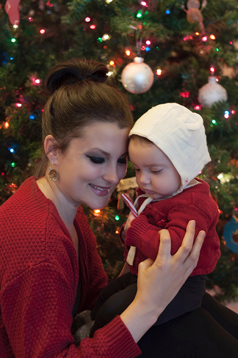 Eliza's very first Christmas holiday.