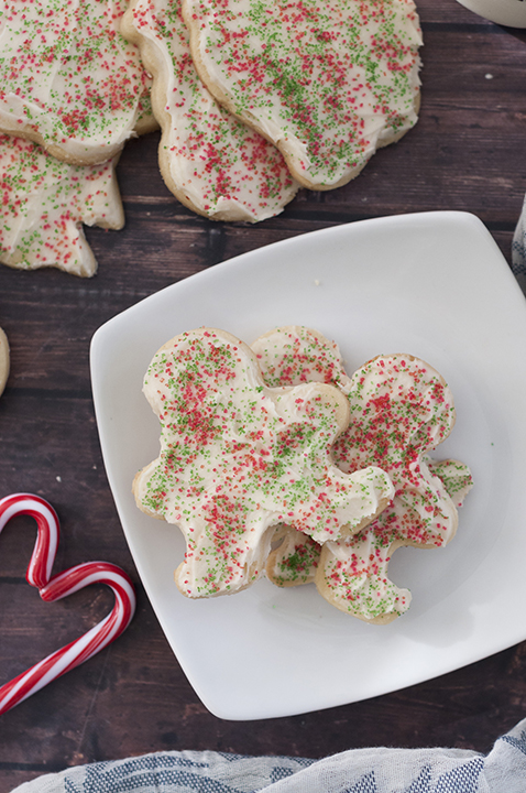 My Favorite Cut-Out Sugar Cookies is the holiday recipe for super soft cut-outs I've been using since I was a little kid. You won't find a better way of making them for Christmas or any special occasion!