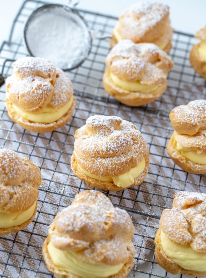 Homemade Cream Puffs | Wishes and Dishes