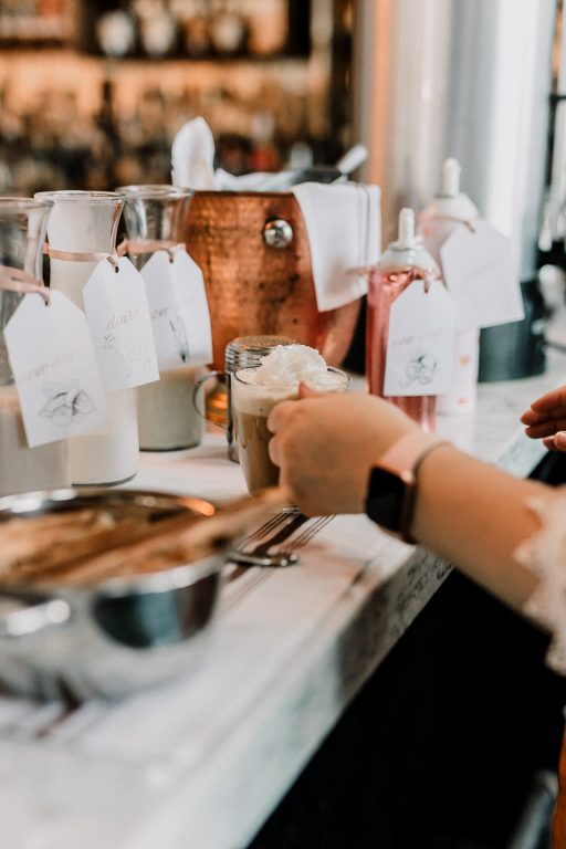 How to Create a DIY Coffee Bar at your Wedding Reception