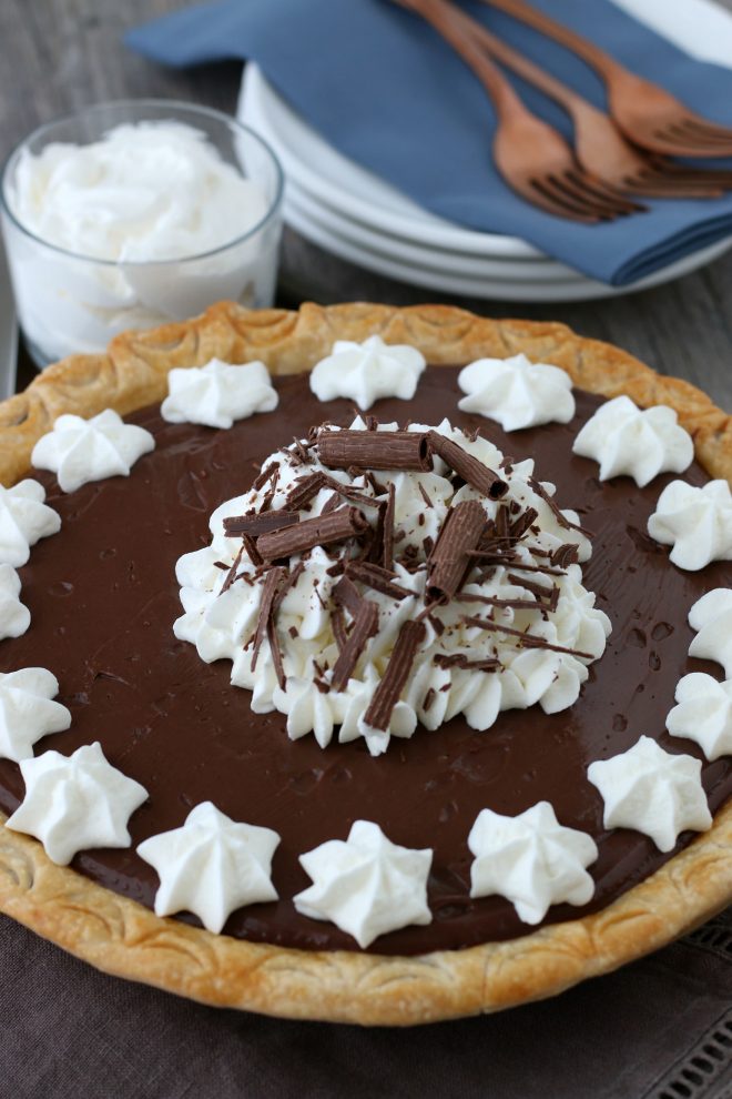 Chocolate Pie Wishes And Dishes