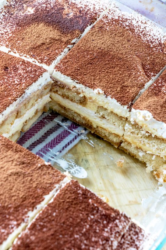 Traditional, classic Grandma’s Tiramisu is an authentic classic coffee-flavored Italian dessert idea for the holidays. This is one of my favorite desserts and is actually pretty simple to make, just takes some time!