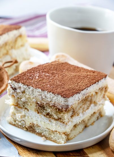 Grandma’s Tiramisu is an authentic classic coffee-flavored Italian dessert idea for the holidays. This is one of my favorite desserts and is actually pretty simple to make, just takes some time!