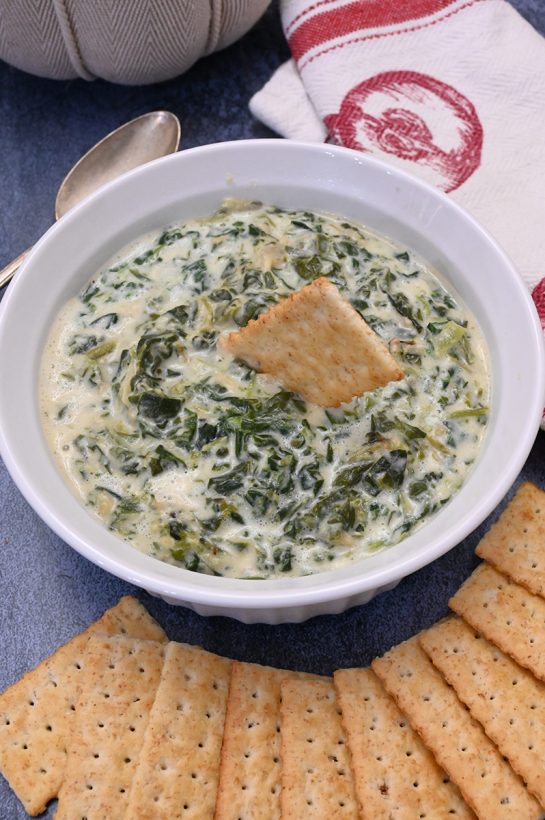 Spinach Artichoke dip at BJ's Wholesale club