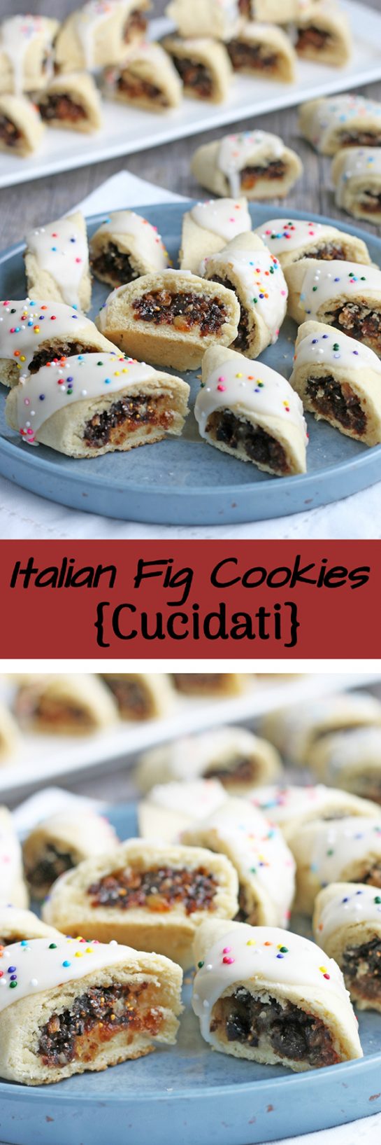My recipe for fig cookies is easy and delicious! These Italian fig cookies are also called Cucidati! These cookies blend the sharp bright flavor of citrus with a buttery and indulgent cookie shell. 