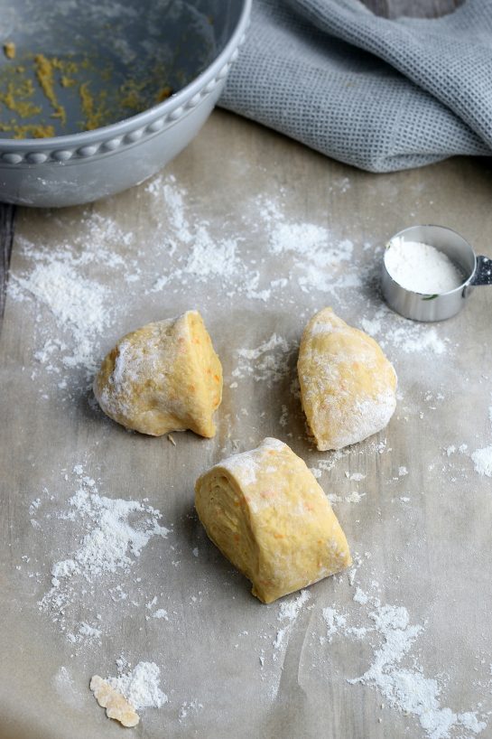 The Italian honey balls are made with the gorgeous looking dough!