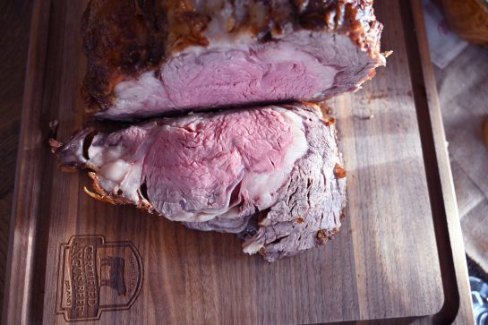 Christmas Perfect Prime Rib Roast comes out extremely tender, unbelievably juicy, and is the perfect roast to serve for the holiday season or special occasion!