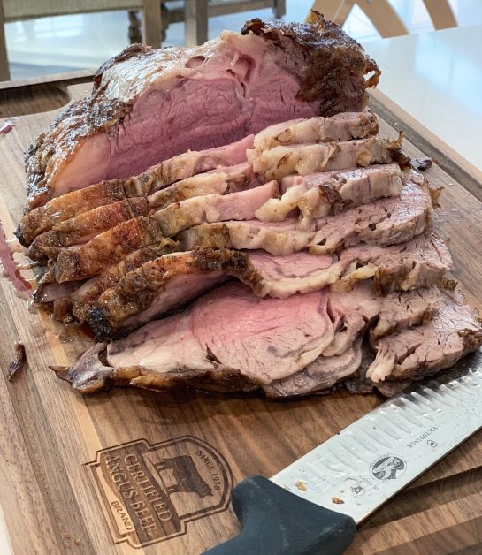 Perfect Prime Rib Roast comes out extremely tender, unbelievably juicy, and is the perfect roast to serve for the holidays or special occasion!