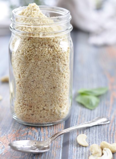 Learn How to Make Vegan Parmesan "Cheese". Four ingredient vegan parmesan cheese made with raw cashews that is the perfect substitute for any recipe you would use Parmesan cheese for!