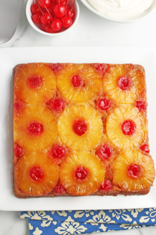 Pineapple Upside-Down Cake Recipe 