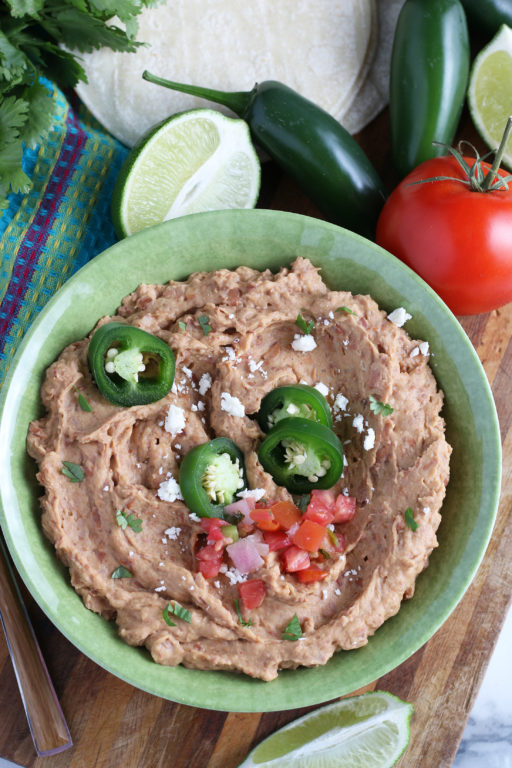 Homemade Refried Beans | Wishes and Dishes