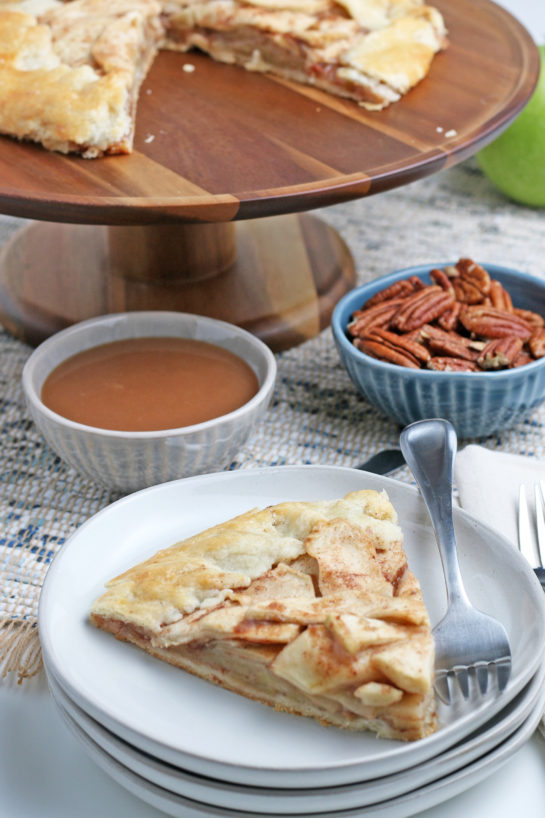 Easy fall Apple Crostata recipe is a simple, rustic tart filled with sweet apple filling and is one of our favorite new ways to enjoy one of our favorite fall fruit!