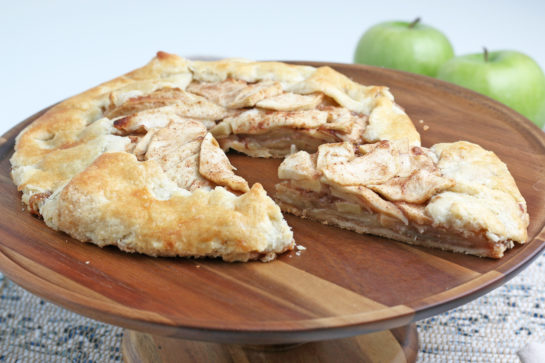 This Apple Crostata recipe is a simple, rustic tart filled with sweet apple filling and is one of our favorite new ways to enjoy those fall apples from apple picking!