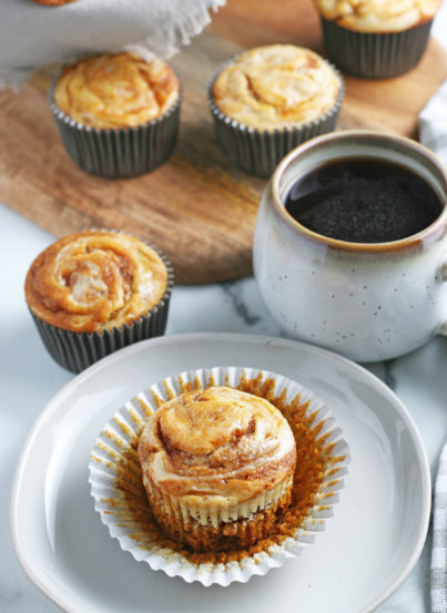 Pumpkin Cream Cheese Muffins are a tasty treat for snacking, breakfast, and more. These pumpkin cream cheese swirl muffins are easy to make as well! 