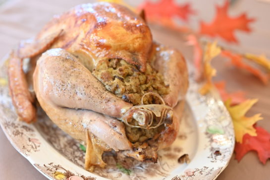 No Thanksgiving is complete without a juicy, Classic Stuffed Turkey Recipe for the Thanksgiving or Christmas! The flavor is top notch, skin is extra crispy, and the meat is perfectly seasoned!