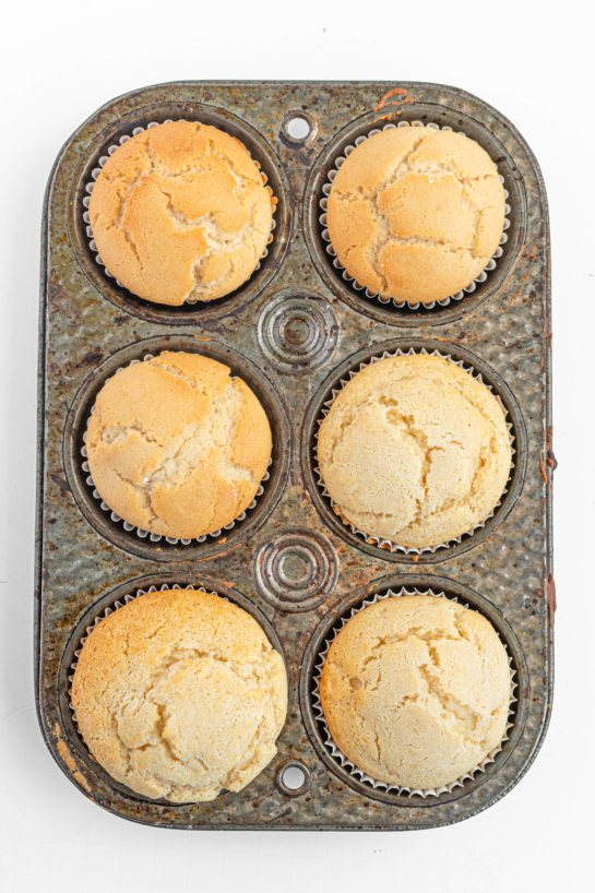 The Champagne Cupcakes recipe fresh out of the oven