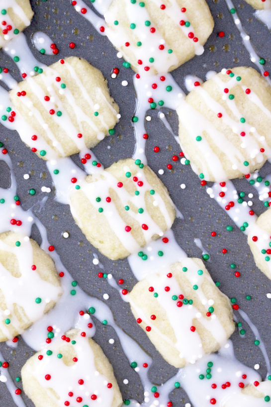 Frosted Christmas Sugar Cookie Bites recipe