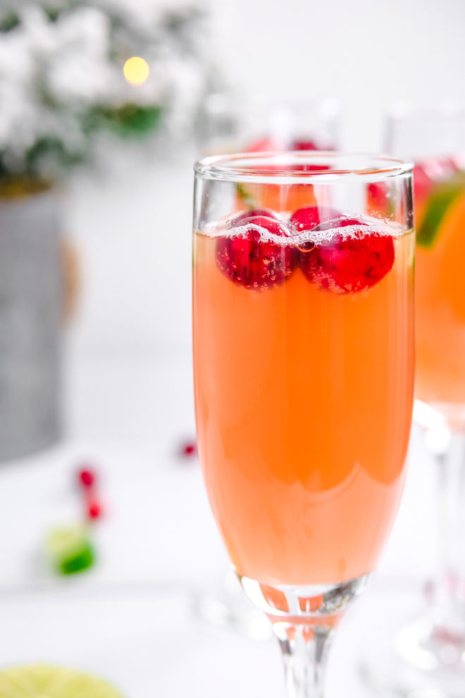 Holiday Mimosas Wishes and Dishes