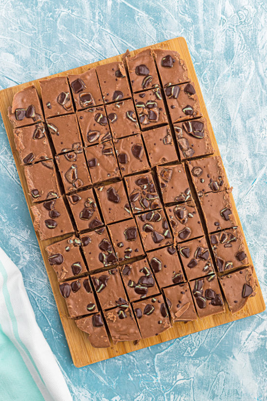 This is a super easy recipe for Andes Mint Fudge! Rich, mint chocolate flavored Andes fudge will quickly become one of your favorite fudge recipes!