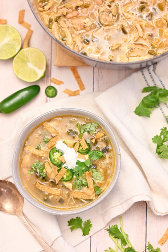 White Chicken Chili | Wishes and Dishes