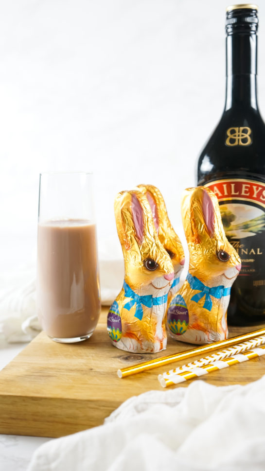 Bailey’s Chocolate Bunny Cocktail Wishes and Dishes