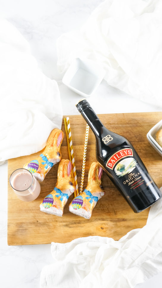 Bailey’s Chocolate Bunny Cocktail Wishes and Dishes