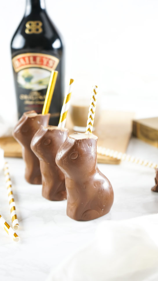 Bailey’s Chocolate Bunny Cocktail Wishes and Dishes