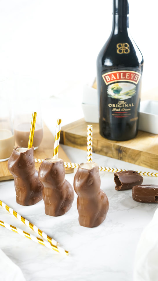 Bailey’s Chocolate Bunny Cocktail Wishes and Dishes