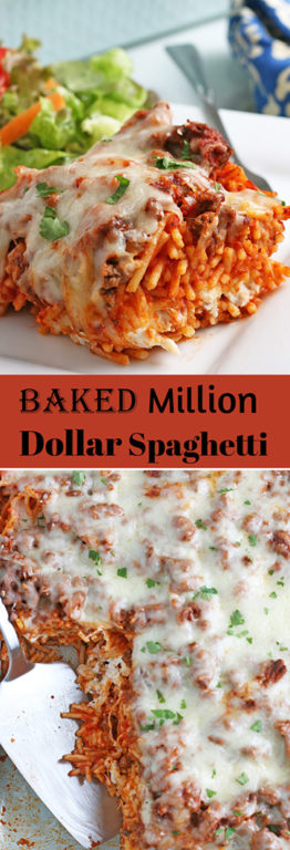 I'll show you how to make Baked Million Dollar Spaghetti casserole that everyone loves! Baked spaghetti is perfect for any weeknight or special occasion.