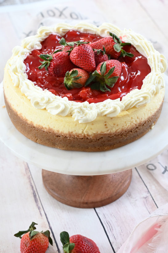 strawberry cheesecake recipe new york style