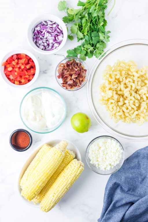 Mexican Street Corn Pasta Salad | Wishes and Dishes