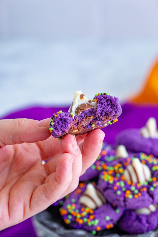 Halloween Witch Hat Cookies Recipe for any fall or Halloween party!