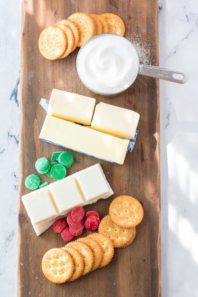 Christmas Ritz Cracker Candy Wishes and Dishes