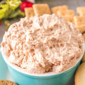 Easy Cinnamon Roll Dip is a decadent, crazy simple dessert recipe for any holiday or a sweet breakfast idea! It only takes about 15 minutes from start to finish!