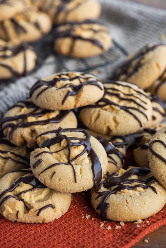 Delicious Peanut Butter Thumbprint Cookies recipe is my favorite Christmas cookie