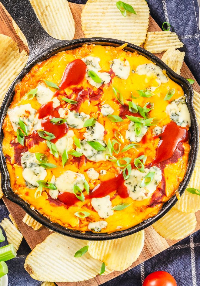 Buffalo Chicken Wing Dip Wishes And Dishes 9494