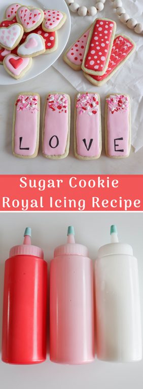 Beautifully decorated cut-out cookies for every celebration, Valentine's day, and holiday are totally attainable at home with this easy sugar cookie royal icing recipe and a few instructions, tips & tricks to give you the confidence you need to try this technique yourself!
