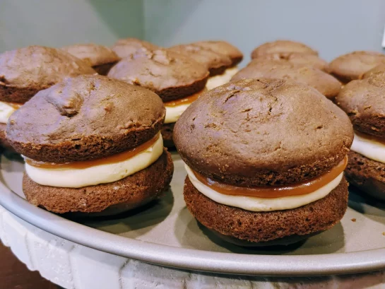 Chocolate Stout Guinness Whoopie Pies recipe