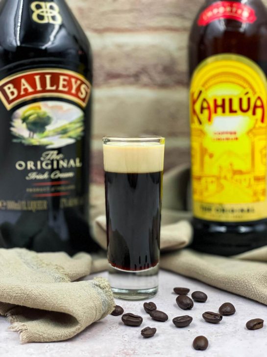 Baby Guinness beer shot recipe