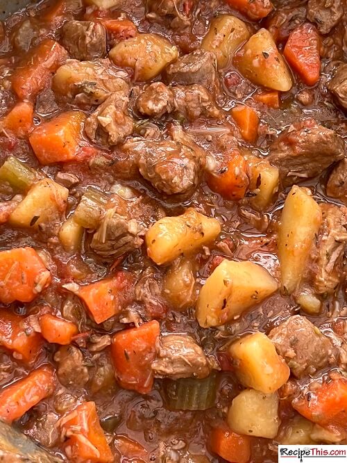 Slow Cooker Irish Lamb Strew with Guinness recipe