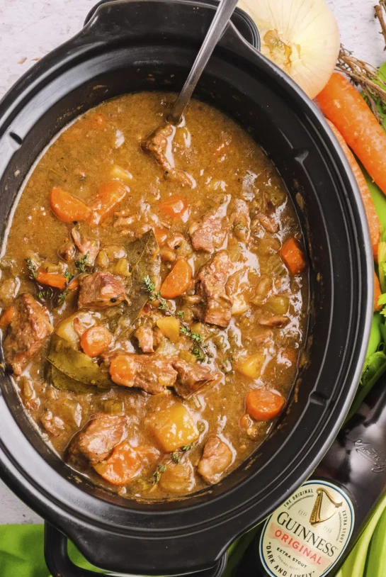 Crock Pot Slow Cooker Guinness Stew