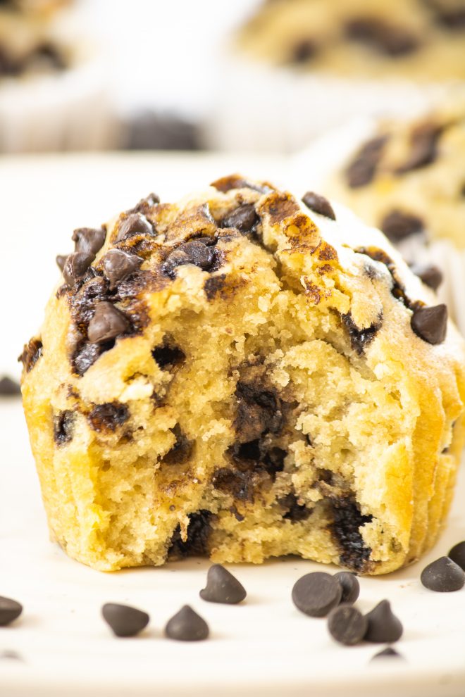 Banana Chocolate Chip Muffins Wishes And Dishes